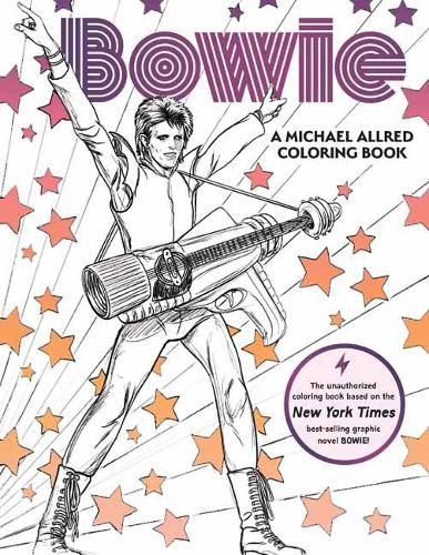 Cover image for BOWIE: A Michael Allred Coloring Book