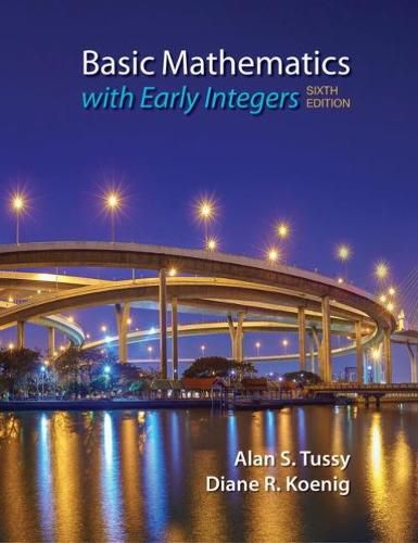 Cover image for Basic Mathematics for College Students with Early Integers