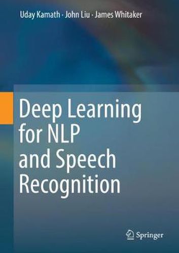 Cover image for Deep Learning for NLP and Speech Recognition