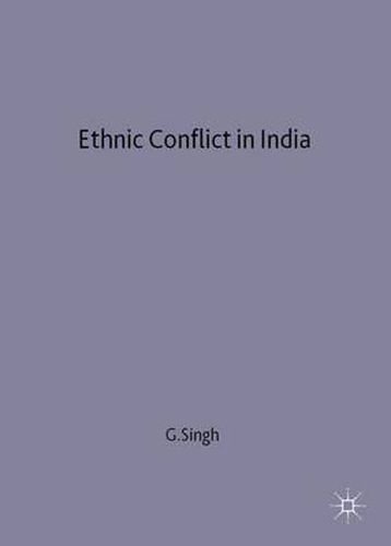 Cover image for Ethnic Conflict in India: A Case-Study of Punjab