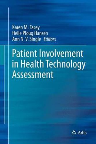 Cover image for Patient Involvement in Health Technology Assessment