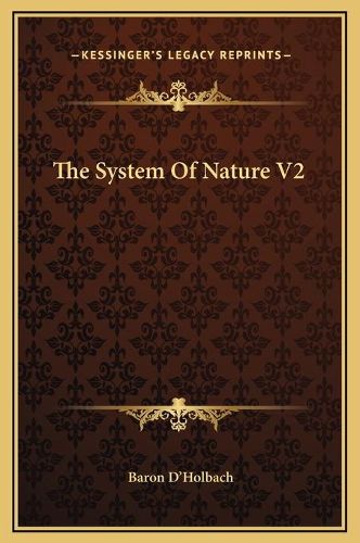 The System of Nature V2