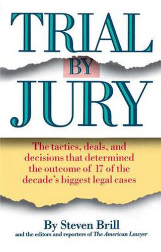 Cover image for Trial by Jury
