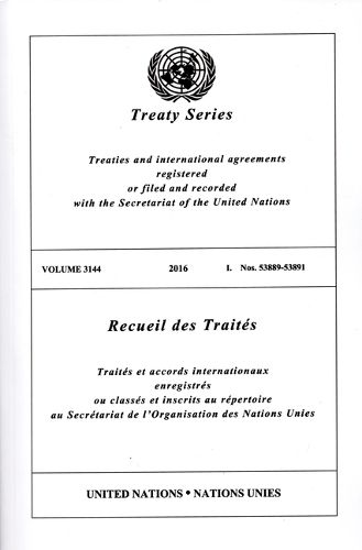 Treaty Series 3144 (English/French Edition)