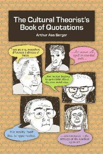 Cover image for The Cultural Theorist's Book of Quotations