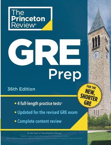 Princeton Review GRE Prep, 36th Edition