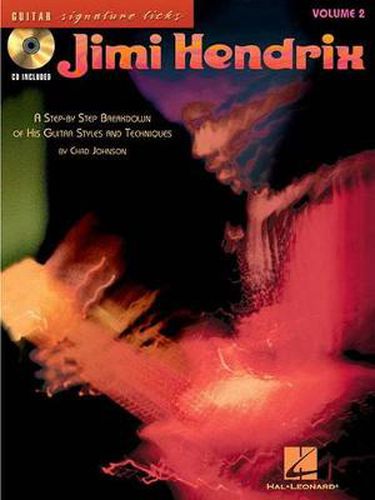 Cover image for Jimi Hendrix - Volume 2: Guitar Signature Licks