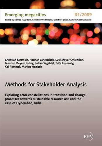 Cover image for Methods for Stakeholder Analysis