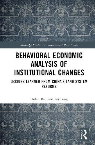 Cover image for Behavioral Economic Analysis of Institutional Changes