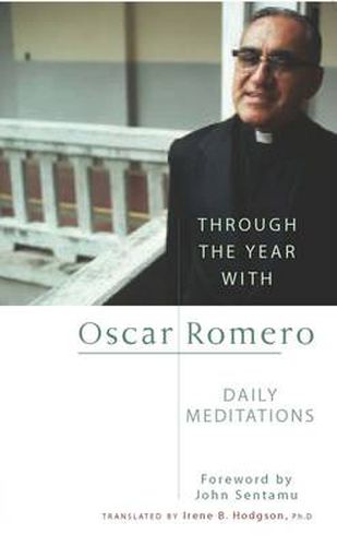 Cover image for Through the Year with Oscar Romero: Daily Meditations