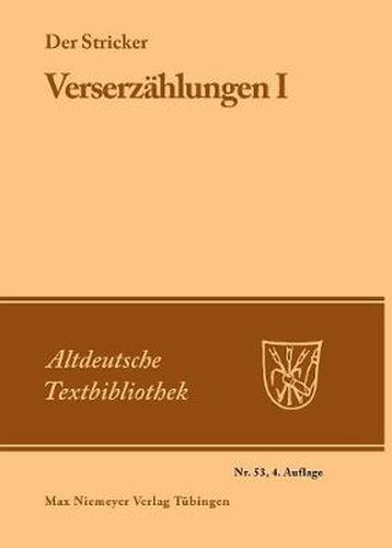 Cover image for Verserzahlungen I