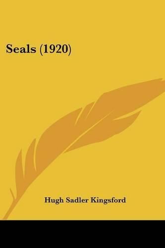 Cover image for Seals (1920)
