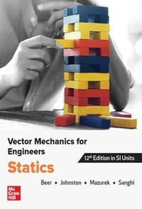 Cover image for VECTOR MECHANICS FOR ENGINEERS: STATICS, SI