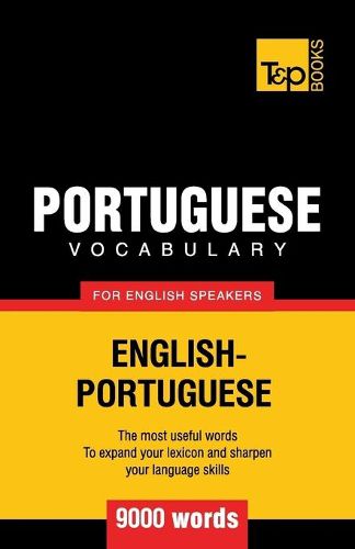 Cover image for Portuguese vocabulary for English speakers - 9000 words