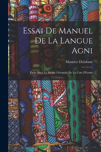 Cover image for Essai De Manuel De La Langue Agni