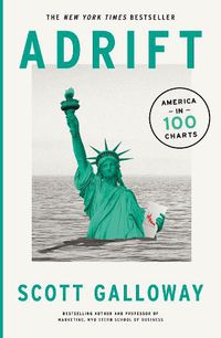 Cover image for Adrift: 100 Charts that Reveal Why America is on the Brink of Change