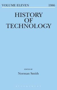 Cover image for History of Technology Volume 11