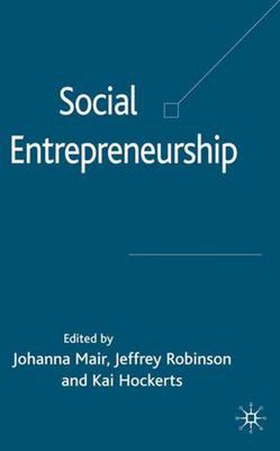 Cover image for Social Entrepreneurship