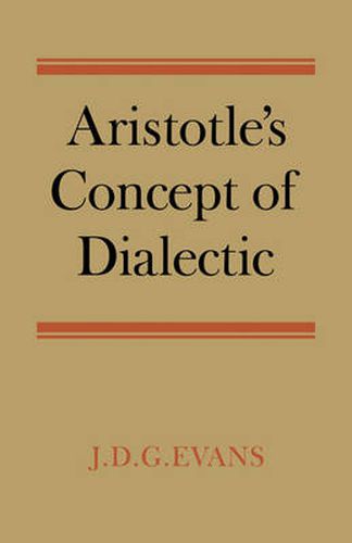 Cover image for Aristotle's Concept of Dialectic