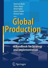 Cover image for Global Production: A Handbook for Strategy and Implementation