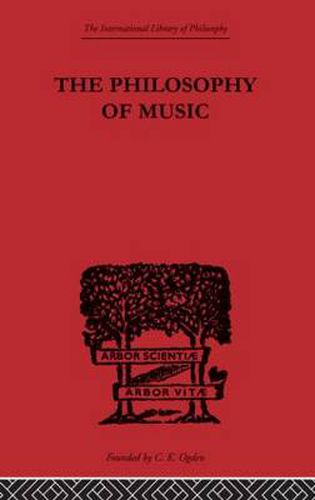 Cover image for The Philosophy of Music