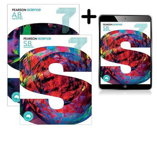 Cover image for Pearson Science  7 Student Book and Activity Book with eBook