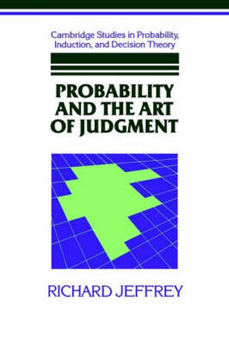 Cover image for Probability and the Art of Judgment