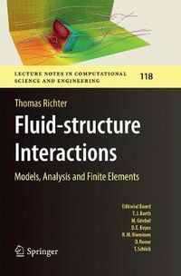 Cover image for Fluid-structure Interactions: Models, Analysis and Finite Elements