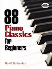 Cover image for 88 Piano Classics For Beginners