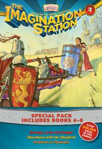 Cover image for Imagination Station Books 3-Pack: Revenge of the Red Knight / Showdown with the Shepherd / Problems in Plymouth