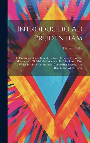 Cover image for Introductio Ad Prudentiam