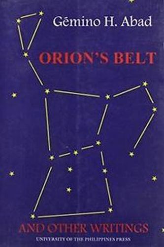 Cover image for Orions Belt & Other Writings