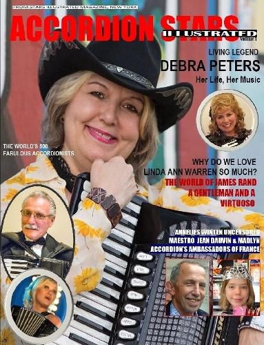 Cover image for Accordion Stars Illustrated Magazine-Book.Volume 1 March 2019