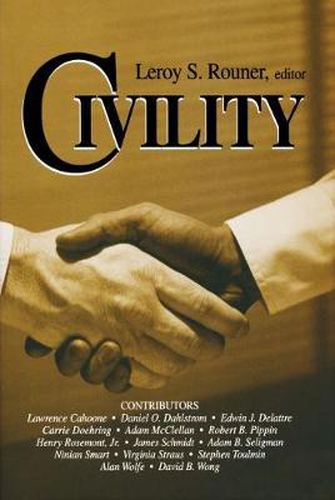 Cover image for Civility