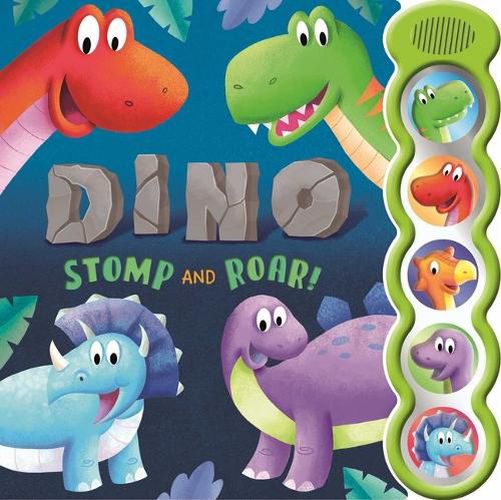 Cover image for Dino Stomp and Roar
