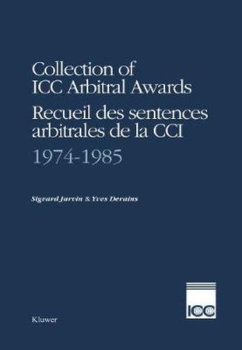 Cover image for Collection of ICC Arbitral Awards, 1974-1985