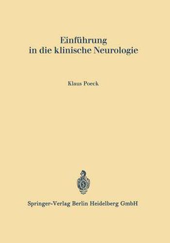 Einfuhrung in Die Klinische Neurologie