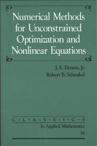 Numerical Methods for Unconstrained Optimization and Nonlinear Equations