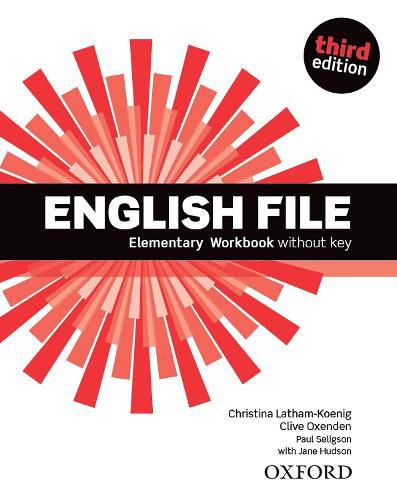 Cover image for English File Elementary Workbook without key