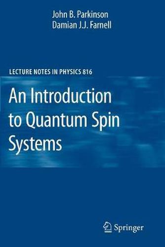 Cover image for An Introduction to Quantum Spin Systems
