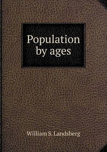 Cover image for Population by ages