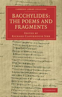 Cover image for Bacchylides: The Poems and Fragments