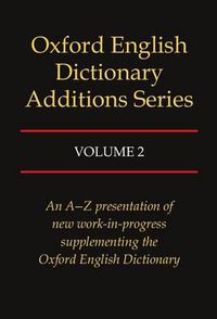 Cover image for Oxford English Dictionary Additions Series