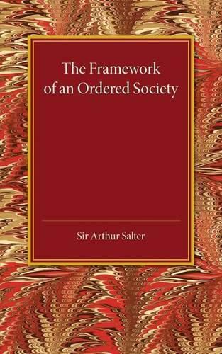 Cover image for The Framework of an Ordered Society