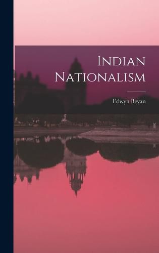 Cover image for Indian Nationalism