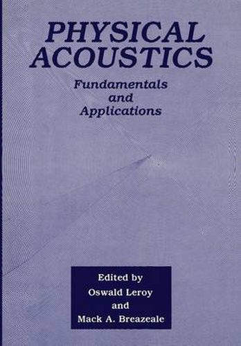 Cover image for Physical Acoustics: Fundamentals and Applications