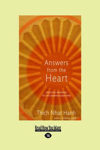 Cover image for Answers from the Heart: Practical Responses to Life's Burning Questions