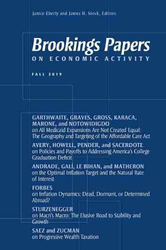 Cover image for Brookings Papers on Economic Activity: Fall 2019