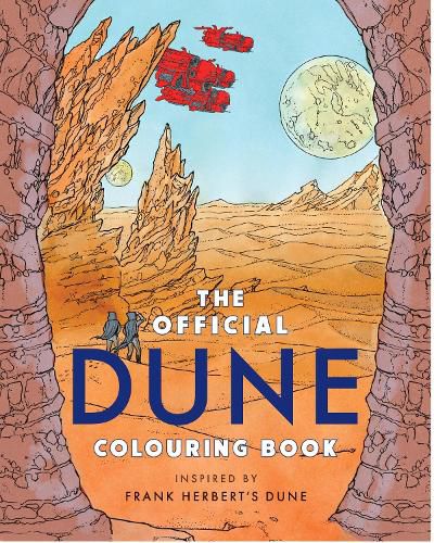 Cover image for The Official Dune Colouring Book