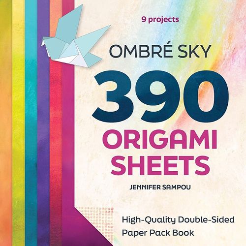 Cover image for Ombre Sky 390 Origami Sheets